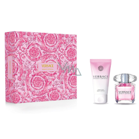 Versace Bright Crystal toaletná voda 30 ml + telové mlieko 50 ml, darčeková sada pre ženy