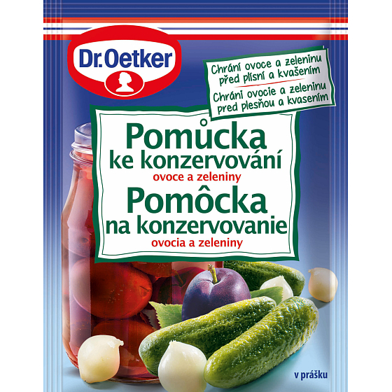Dr. Oetker Pomôcka na konzervovanie ovocia a zeleniny, 5 g