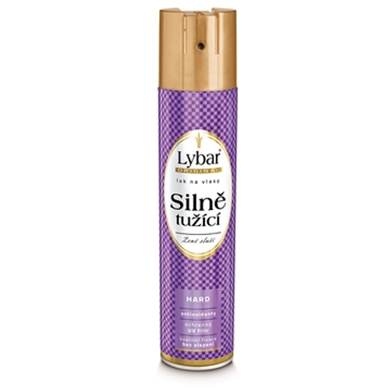 Lybar Hard Silno tužiaci lak na vlasy 250 ml