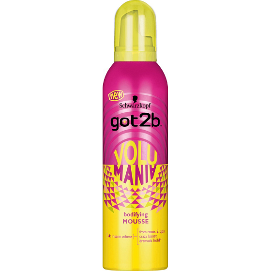 Got2b Volumania penové tužidlo pre objem 250 ml