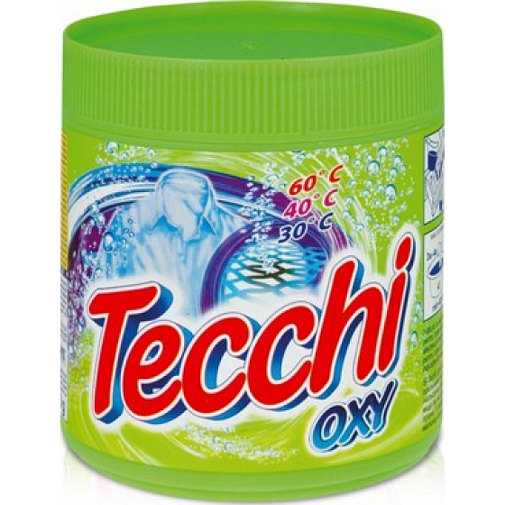 Tecchi Oxy odstraňovač škvŕn s aktívnym kyslíkom pre biele aj farebné prádlo 500 g