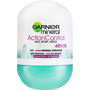 Garnier Mineral Action Control guľôčkový antiperspirant, 50 ml