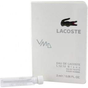 Lacoste Eau de Lacoste L.12.12 Blanc toaletná voda 2 ml, vialka