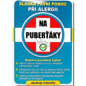 Nekupto Sladká prvá pomoc, Ovocné žuvačky pri alergii Na pubertiakov 10 kusov