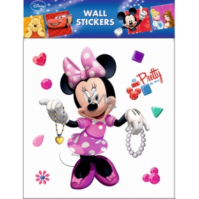 Samolepky na stenu Disney Minnie Mouse 30 x 30 cm