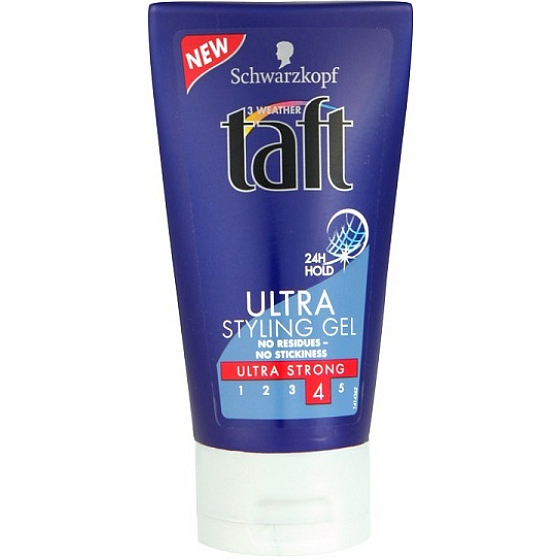 Taft Ultra Styling Gél pre 24h ultra silnú fixáciu stylingový gél 150 ml