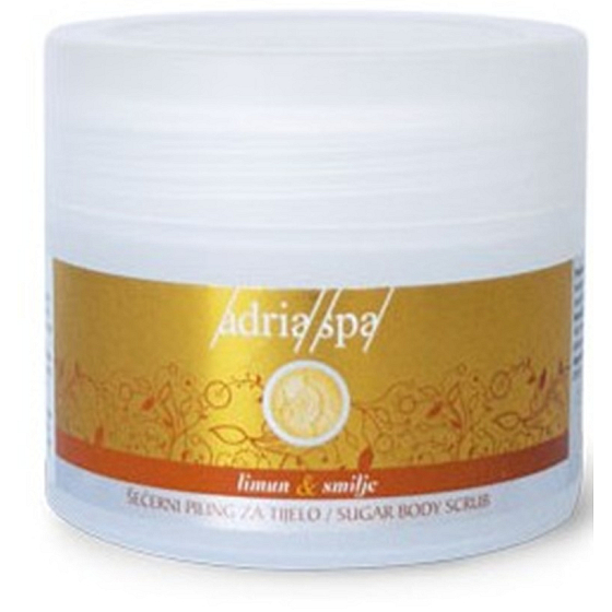 Adria Spa Citron & Slamienka regeneračný telový peeling 150 ml