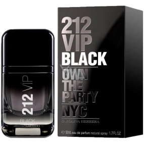 Carolina Herrera 212 VIP Men Black toaletná voda pre mužov 50 ml