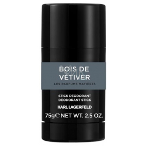 Karl Lagerfeld Bois de vetiver dezodorant stick pre mužov 75 g