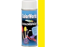 Color Works Colorsprej 918503C žltý alkydový lak 400 ml