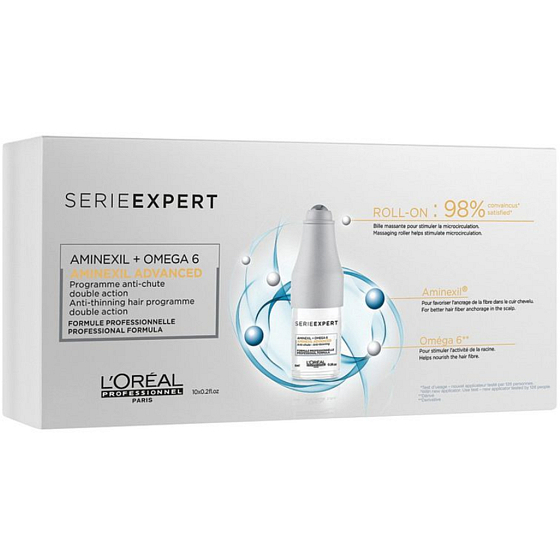 Loreal Professionnel Séria Expert Aminexil Advanced Roll-On program proti padaniu vlasov 42 x 6 ml