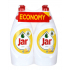 Jar Lemon Prostriedok na ručné umývanie riadu Duopack + hubka 2 x 650 ml