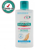 SANYTOL Sensitive dezinfekčný gél na ruky, hydratačný ničí vírusy a baktérie 75 ml (AH1N1)