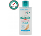 SANYTOL Sensitive dezinfekčný gél na ruky, hydratačný ničí vírusy a baktérie 75 ml (AH1N1)