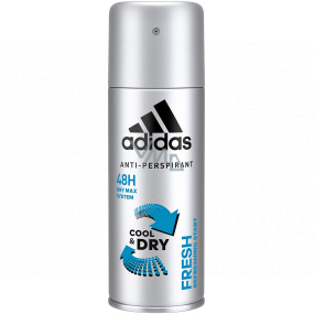 Adidas Cool & Dry Fresh antiperspirant deodorant sprej pre mužov 150 ml