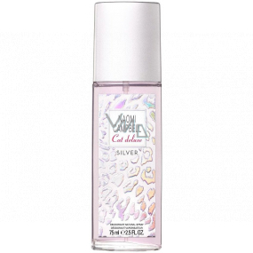 Naomi Campbell Deluxe Silver parfumovaný dezodorant sklo pre ženy 75 ml