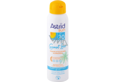 Astrid Sun Coconut Love OF30 neviditeľný suchý sprej na opaľovanie 150 ml