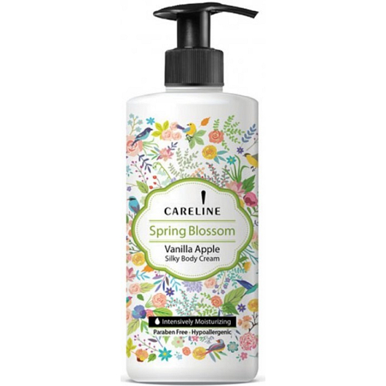 Careline Spring Blossom - Jarná kvet ošetrujúci telový krém 400 ml