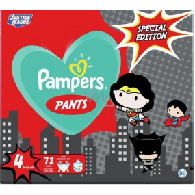 Pampers Pants Special Edition veľkosť 4, 9 - 15 kg plienkové nohavičky 72 kusov krabica