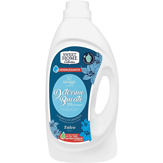 Sweet Home Talco - prací prášok - gél na biele a farebné oblečenie 30 dávok 1950 ml