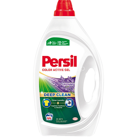 Persil Deep Clean Lavender univerzálny tekutý prací gél na farebné oblečenie 44 dávok 1,98 l