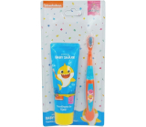 Pinkfong Baby Shark zubná pasta 75 ml + zubná kefka, kozmetická sada pre deti