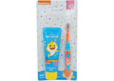 Pinkfong Baby Shark zubná pasta 75 ml + zubná kefka, kozmetická sada pre deti