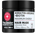 The Doctor Health & Care Keratín + arginín + bioton Maximálna energetická keratínová maska na slabé a mastné vlasy 295 ml