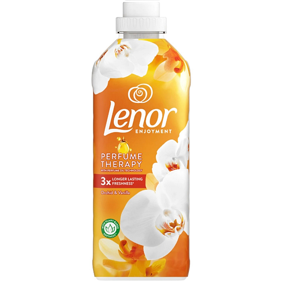 Lenor Vanilla Orchid & Gold Amber orchidea, vanilka a jantár zmäkčovač tkanín 37 dávok 925 ml