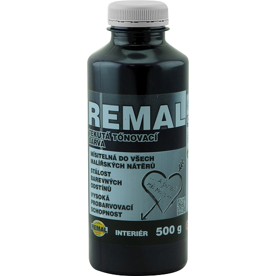 REMAL tónovacia farba, 0190 čierna, 500 g