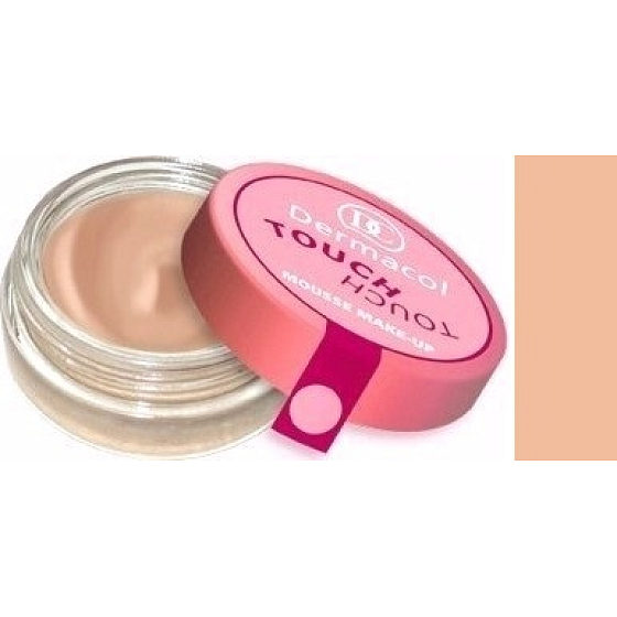 Dermacol Touch Touch Mousse penový make-up odtieň 02 15 g