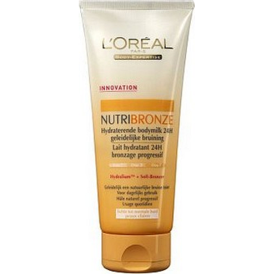 Loreal Paris Nutri Bronze hydratačné mlieko 24h s efektom ľahkého opálenia 200 ml
