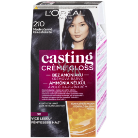 Loreal Paris Casting Creme Gloss farba na vlasy 210 modročierna