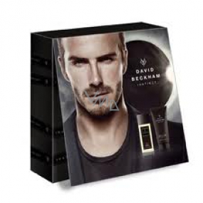 David Beckham Instinct parfumovaný deodorant sklo pre mužov 75 ml + sprchový gél 75 ml, kozmetická sada