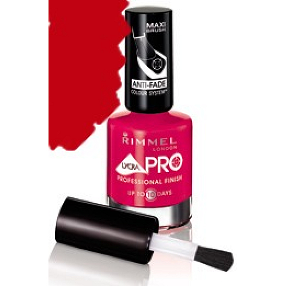 Rimmel London Lycra Pro lak na nechty 317 Coral Romance dlhotrvajúcim 12 ml