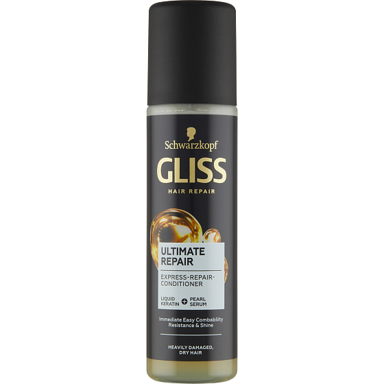 Gliss Ultimate Repair regeneračný expres balzam pre poškodené vlasy, 200 ml