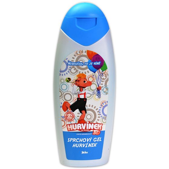 Mika Hurvínek sprchový gél pre deti 400 ml