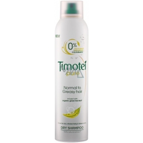 Timotei Čistota suchý šampón pre normálne a mastné vlasy 245 ml