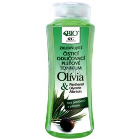 Bion Cosmetics Olívia & Panthenol upokojujúce čistiace odličovacie pleťové tonikum pre všetky typy pleti 255 ml