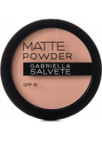 Gabriella salva Matte Powder SPF15 púder 04 Light Sand 8 g