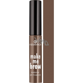 Essence Make Me Brow Eyebrow gélová riasenka na obočie 02 Browny Brows 3,8 ml