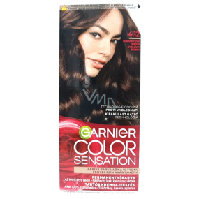 Garnier Color Sensation farba na vlasy 4.12 Diamantová hnedá