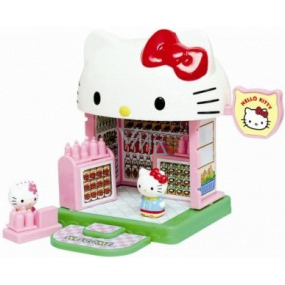 Hello Kitty Mini reštaurácia / Mini obchod v praktickom kufríku, odporúčaný vek 3+