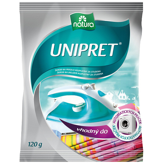 Unipret Škrob na bielizeň rozpustný za studena 120 g
