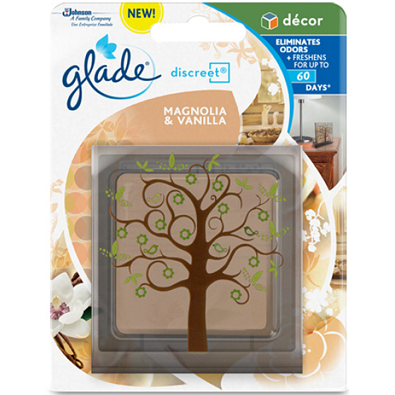 Glade Vanilla Discreet Decor osviežovač vzduchu 8 g