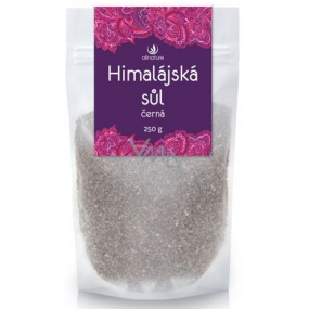 Allnature Himalájska soľ čierna obsahuje vysoký obsah železa a ďalších minerálnych látok 250 g