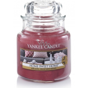 Yankee Candle Home Sweet Home - Ó sladký domov vonná sviečka Classic malá sklo 104 g