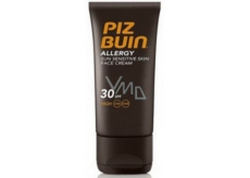 Piz Buin Allergy Face SPF30 krém na opaľovanie predchádza slnečnej alergii, má upokojujúce účinky, poskytuje celodennú hydratáciu odolnú voči potu a vode 50 ml