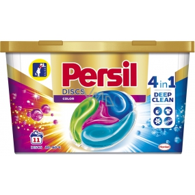 Persil Discs Color 4v1 kapsule na pranie farebnej bielizne box 11 dávok 275 g