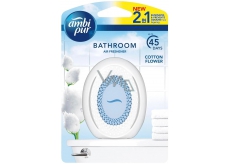 Ambi Pur Bathroom Cotton Flower gélový osviežovač vzduchu do kúpeľne 7,5 ml